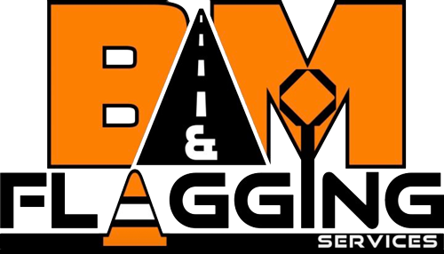 B&M Flagging Services Logo